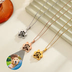 Eloria™ Custom Paw Projection Necklace