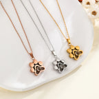 Eloria™ Custom Paw Projection Necklace